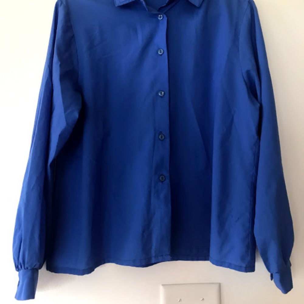 Periwinkle Blue Button Down - Picture 2 of 3